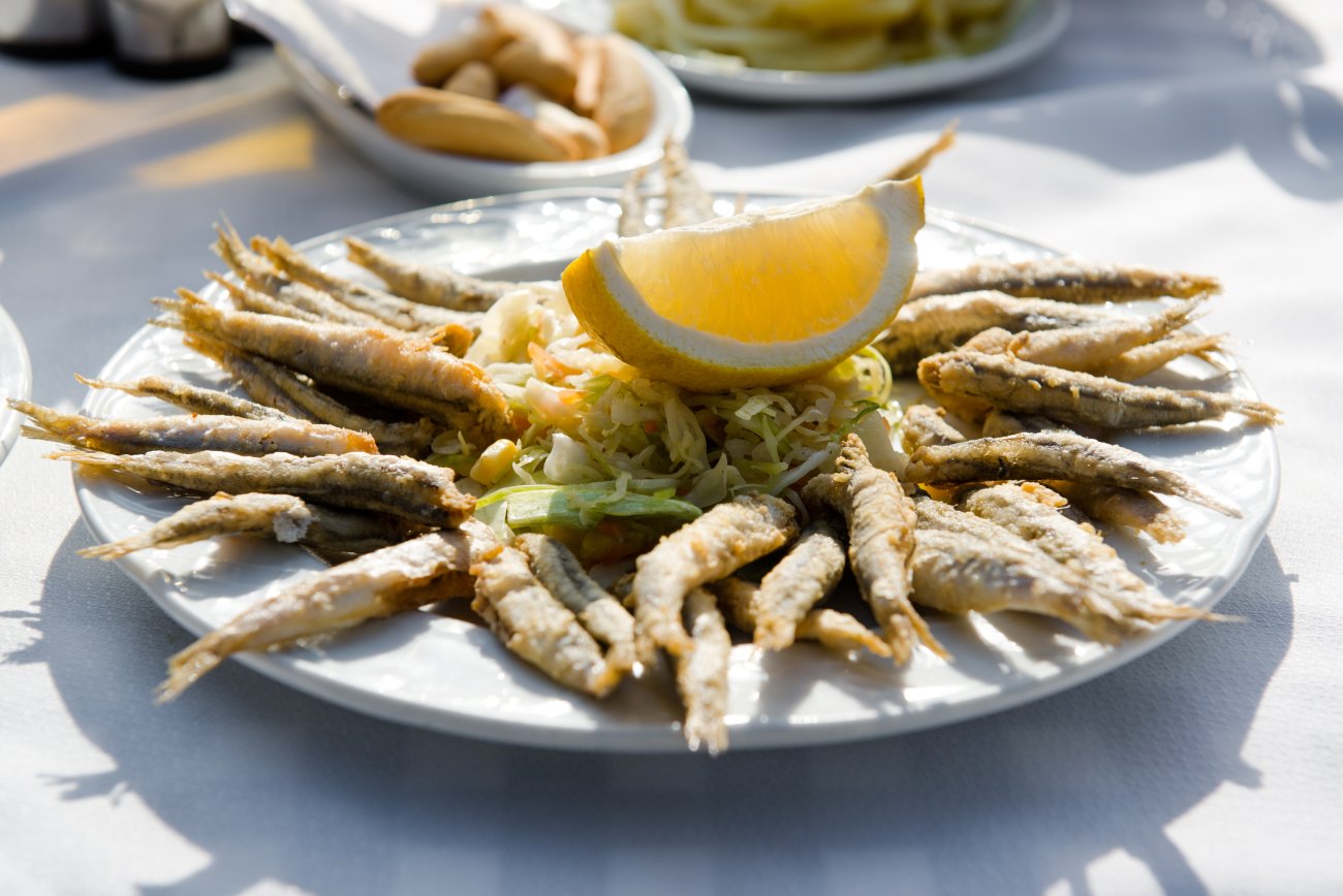 Boquerones malagueños