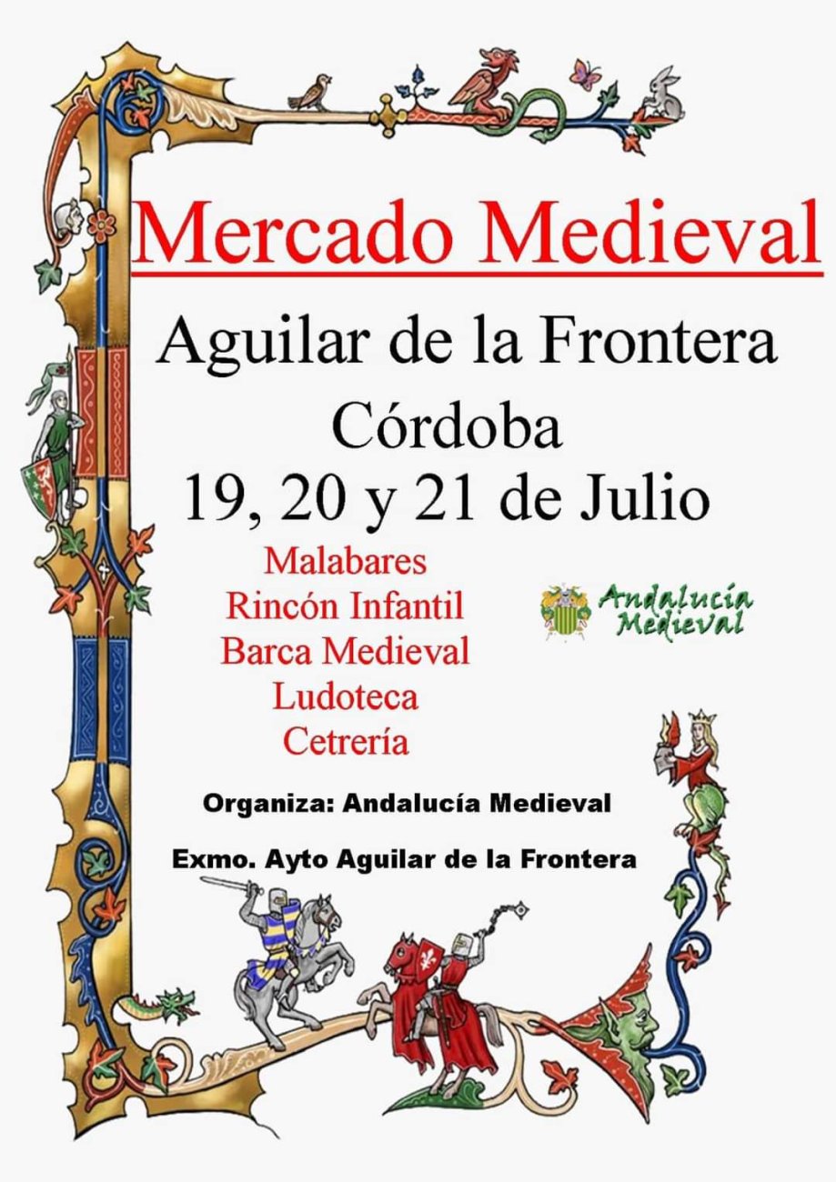 Mercado medieval Aguilar de la Frontera (Córdoba)