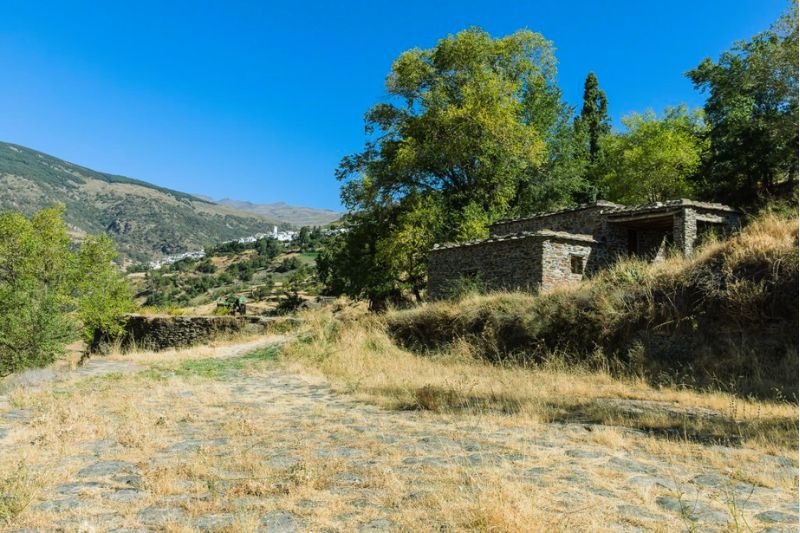 El mirador de las Eras Bubión